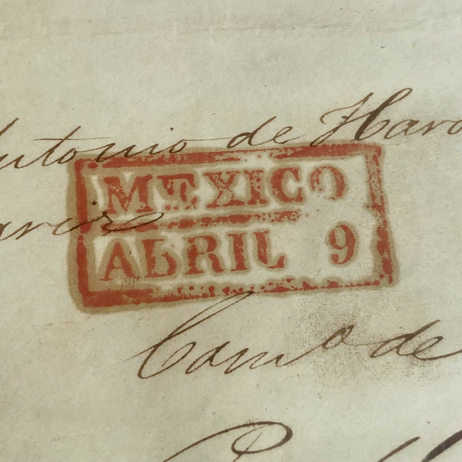 ANTONIO LOPEZ DE SANTA ANNA * Beckett BAS * Autograph Letter Signed As President