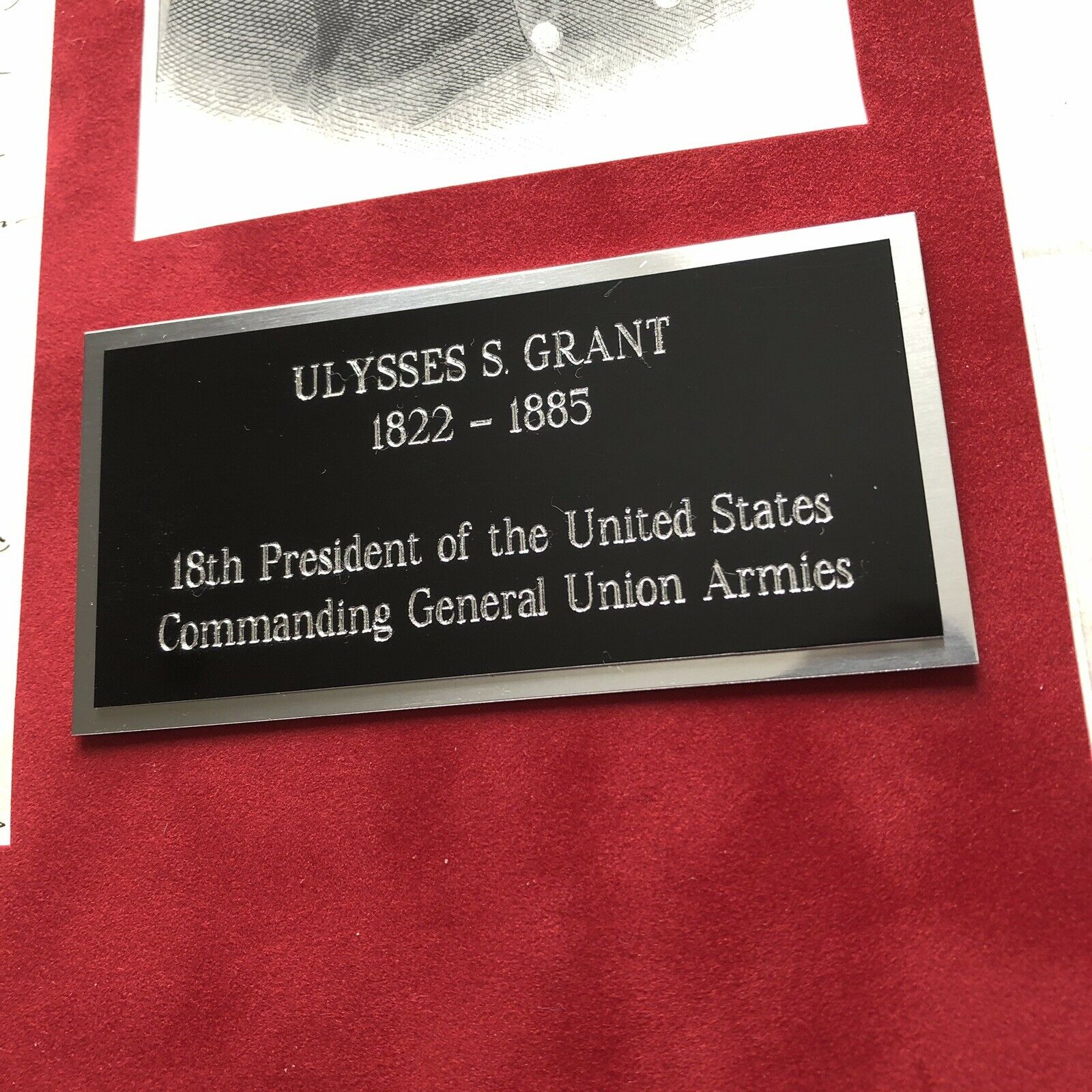 ULYSSES S. GRANT * PSA/DNA * "No Autograph of Abraham Lincoln" Letter Signed