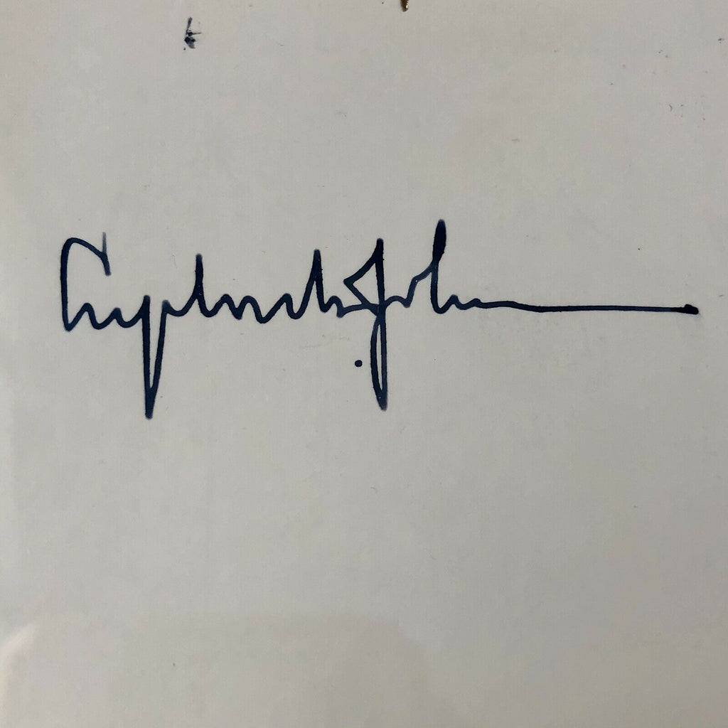 LYNDON B. JOHNSON * PSA/DNA Gem Mint 10 * Autograph Bookplate Signed President