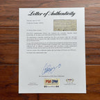 ALEXANDER HAMILTON * PSA * Handwritten Case Vs Aaron Burr * Not Autograph Signed