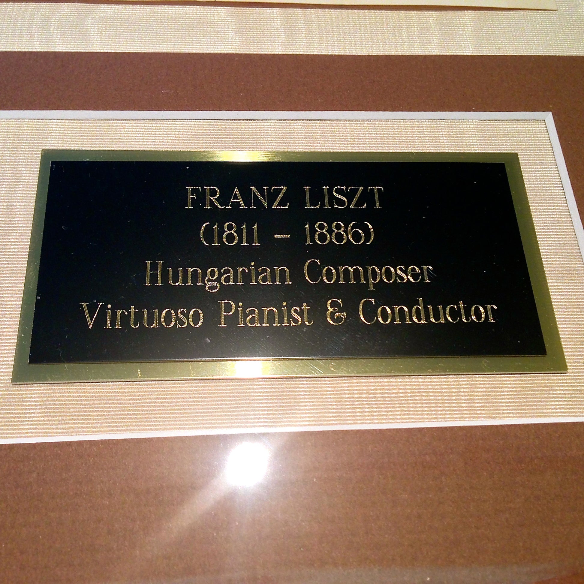 FRANZ LISZT Handwritten Autograph Envelope AUTHENTIC * RARE! * composer