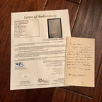 ELIZABETH ELIZA SCHUYLER HAMILTON * JSA LOA * Autograph Letter Signed to Family