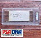 WILLIAM MCKINLEY * PSA/DNA Slab * Autograph Album Page Signed * Ohio