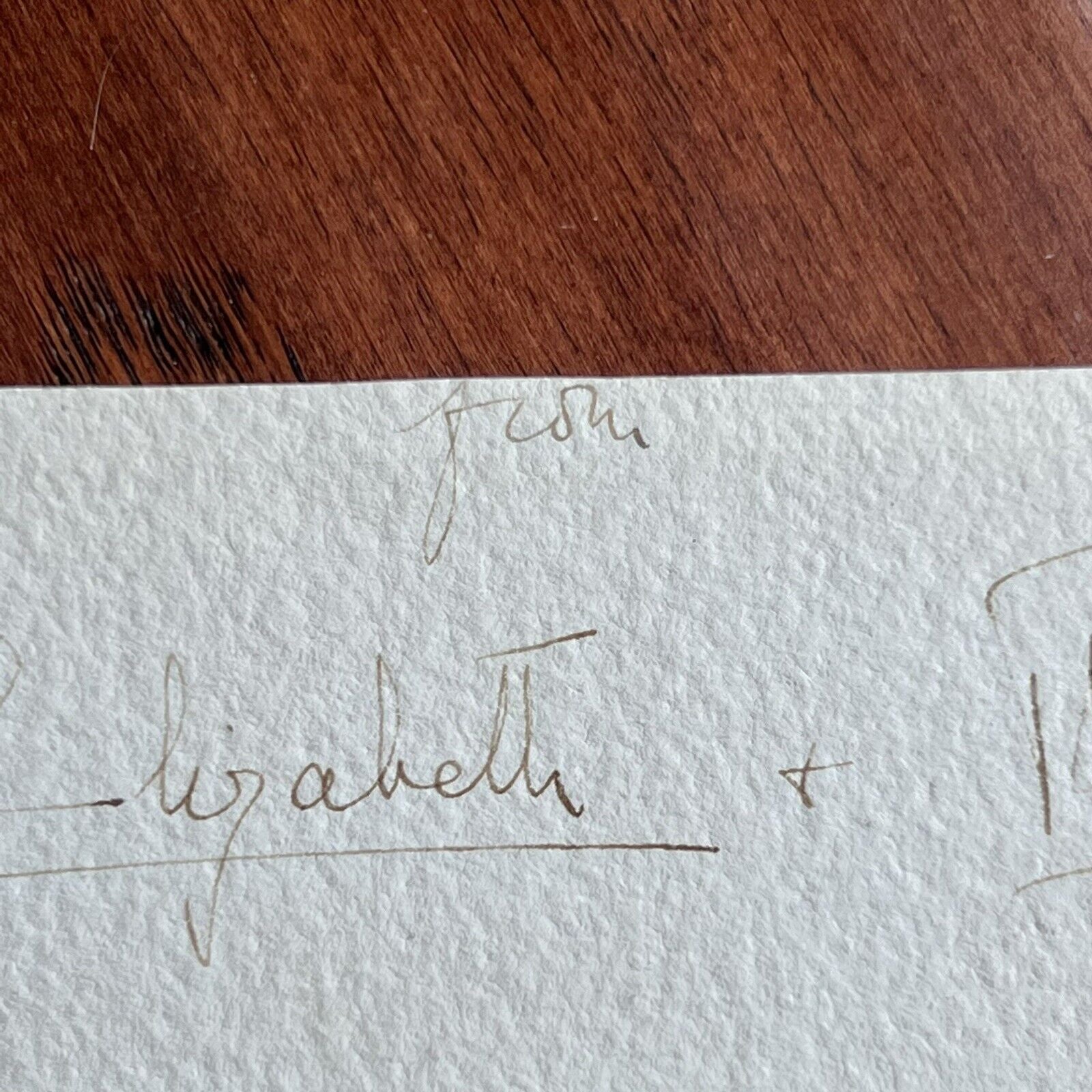 QUEEN ELIZABETH II * JSA * Cut Signature Autograph Signed With Prince Philip