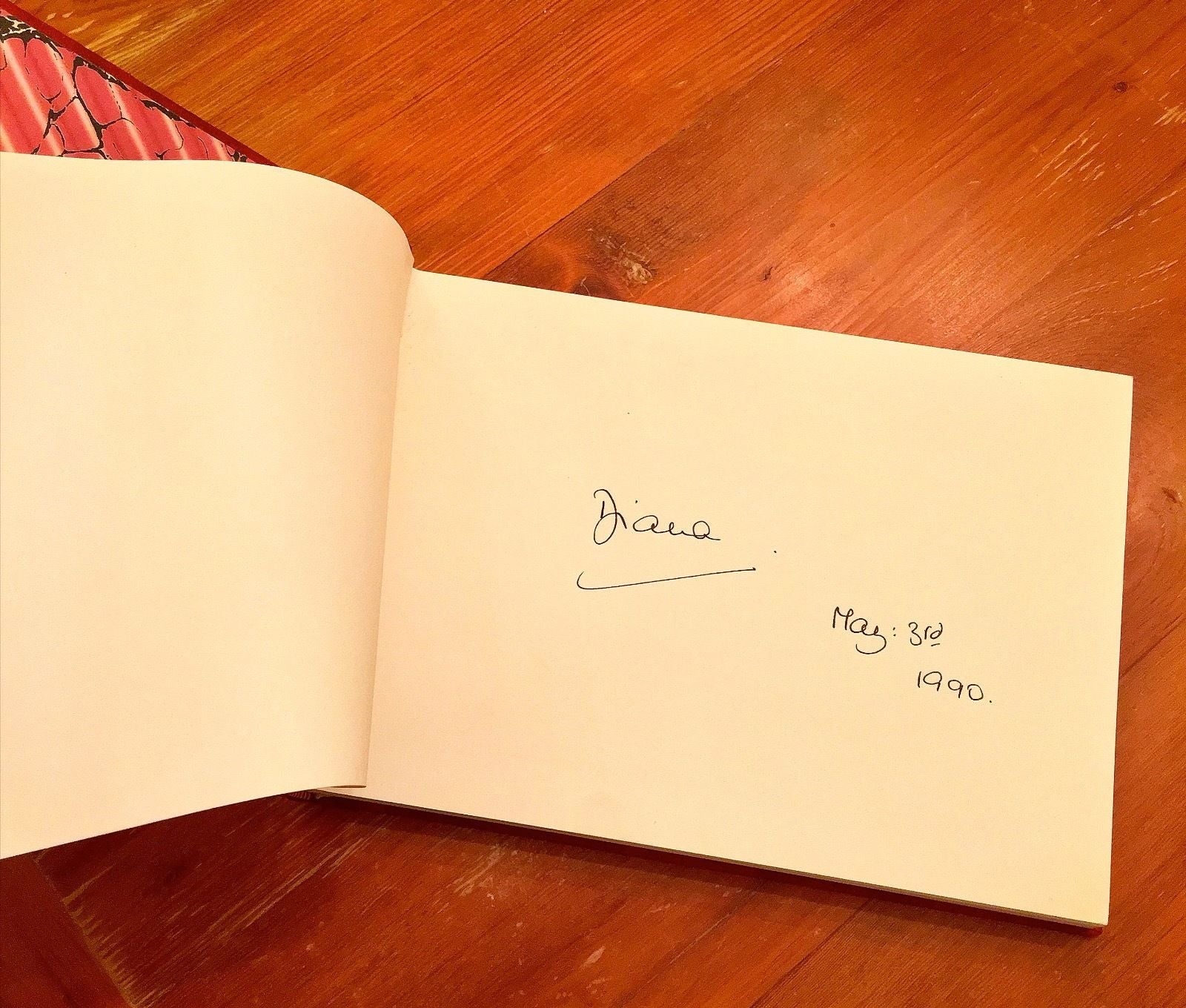 DIANA * Princess of Wales * Scarce Authentic AUTOGRAPH hand SIGNED * Proof!