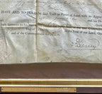 PATRICK HENRY * PSA * Autograph LAND GRANT Signed For REVOLUTIONARY WAR Soldier