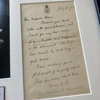 WINSTON S. CHURCHILL * JSA LOA * Authentic Handwritten AUTOGRAPH Letter SIGNED
