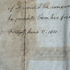 THOMAS JEFFERSON * PSA/DNA * Signed Invitation to Mrs. James Madison Autograph