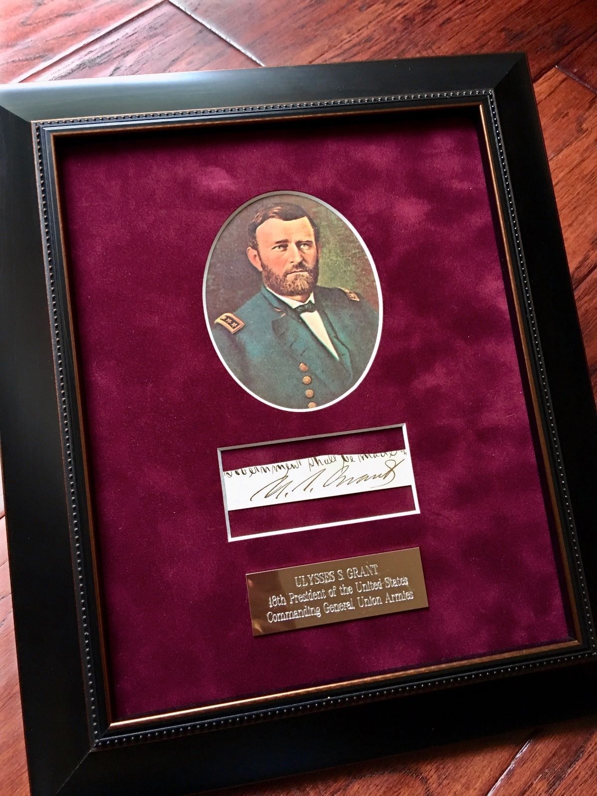 ULYSSES S. GRANT * JSA COA * AUTOGRAPH Executive Order Cut Signed * AS PRESIDENT