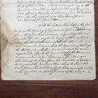 JOHN HANCOCK * JSA * Handwritten Draft Reinforcing Troops * No Autograph Signed
