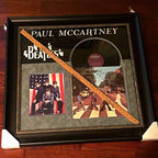 PAUL MCCARTNEY * PSA/DNA * Perry Cox * ABBEY ROAD Beatles * Autograph LP SIGNED