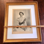 QUEEN ELIZABETH II * JSA LOA * Signed 16x22 Coronation Year Autograph Portrait *