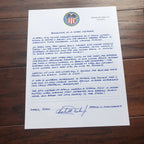 CHARLIE DUKE * JSA LOA * Lunar Voyager Autograph Letter Signed * Apollo 16