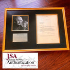 ALBERT EINSTEIN * JSA LOA * Autograph Letter Signed While Fleeing Nazi Germany