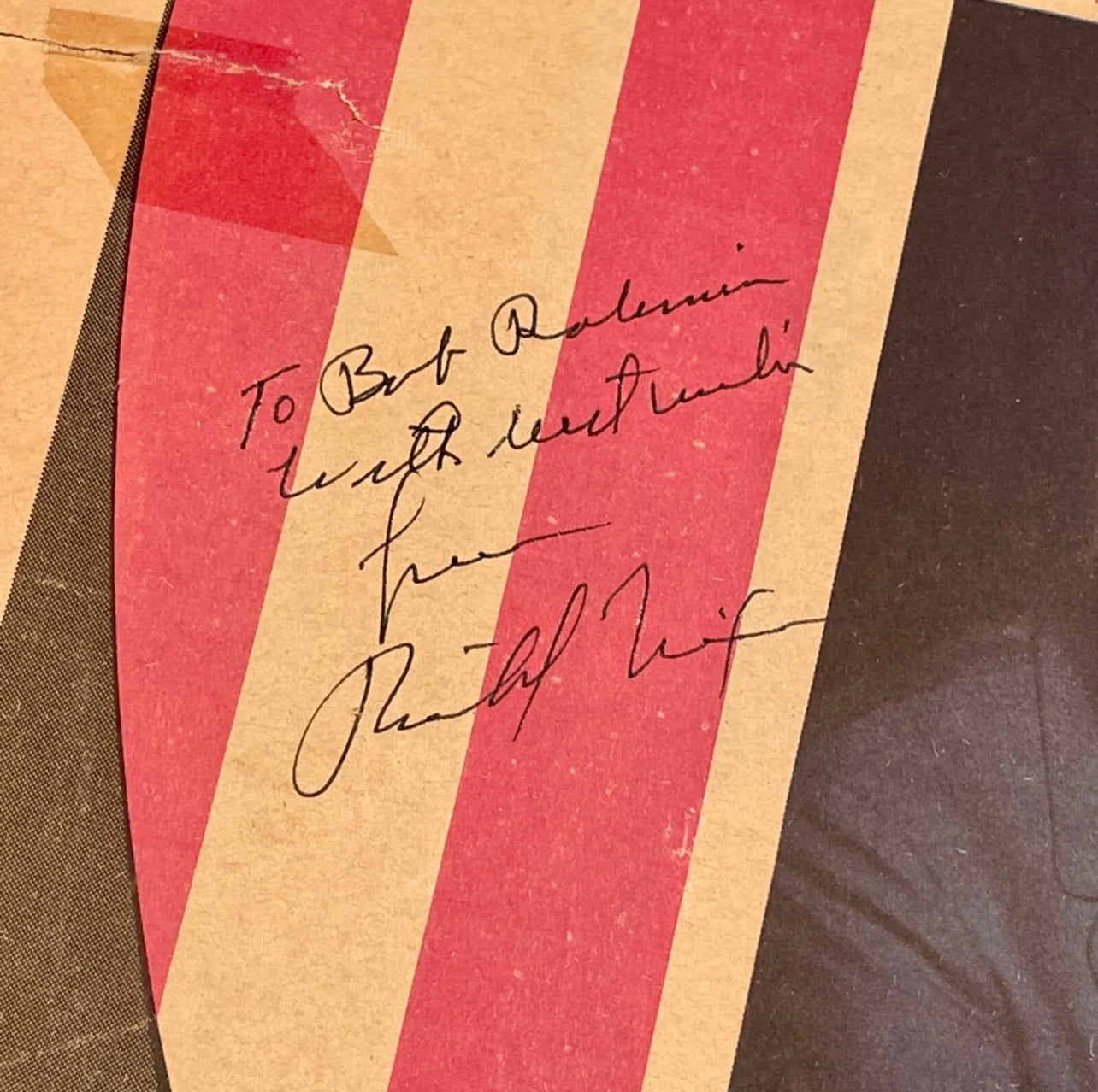 RICHARD NIXON * JSA * Autograph Presidential Campaign Poster Signed * 1968