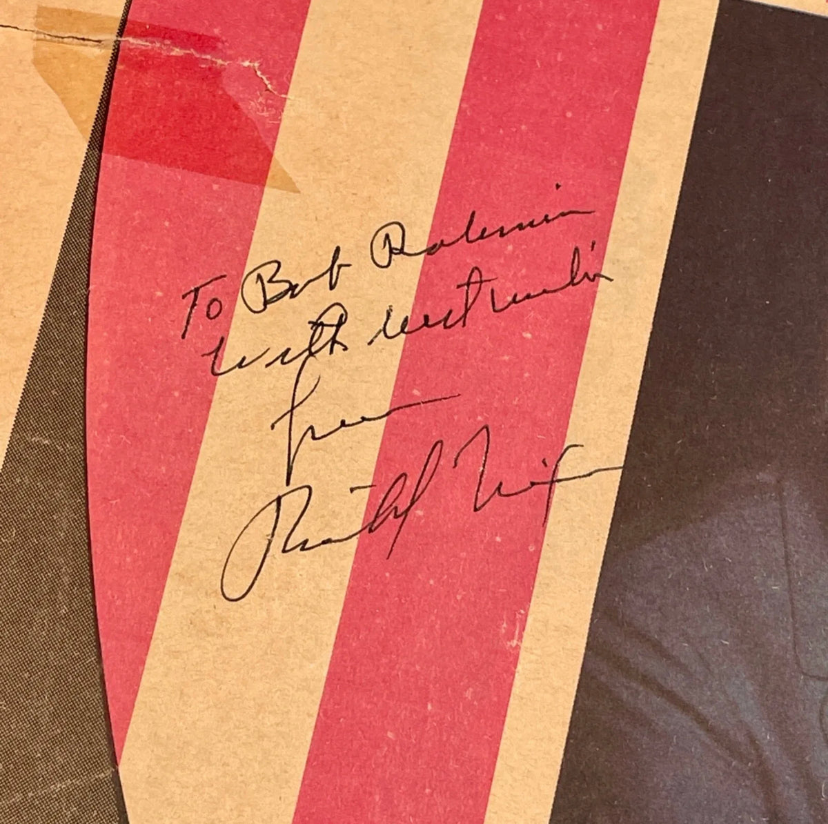 RICHARD NIXON * JSA * Autograph Presidential Campaign Poster Signed * 1968