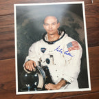 MICHAEL COLLINS * Beckett BAS 10 * Signed Space Suit Photo Autograph * Apollo 11