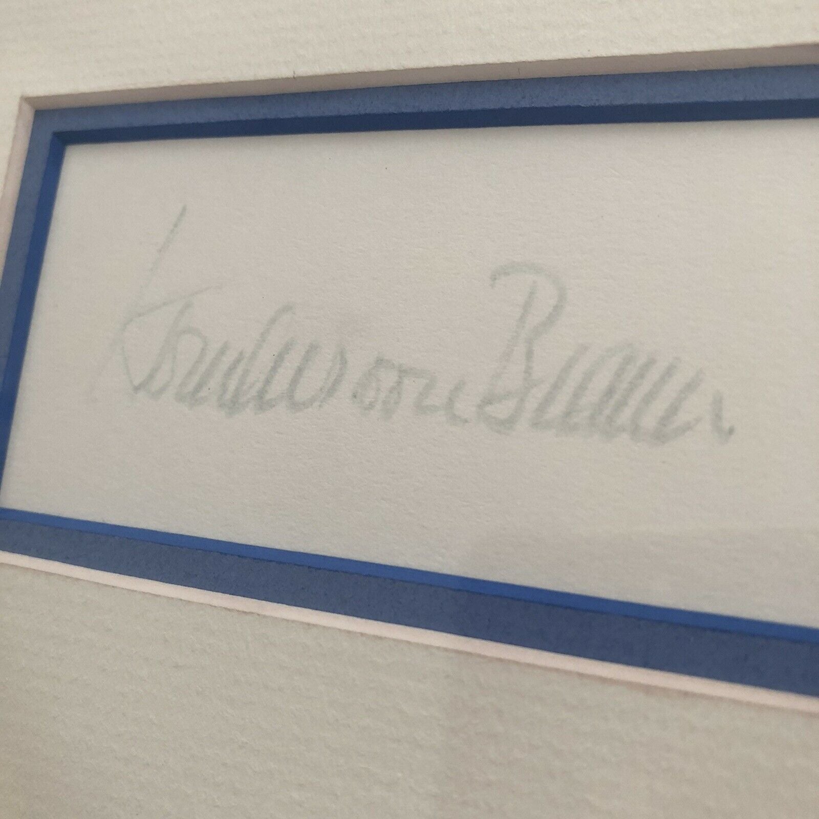 WERNHER VON BRAUN * ZARELLI LOA * Signed Autograph Index Card NASA Engineer *
