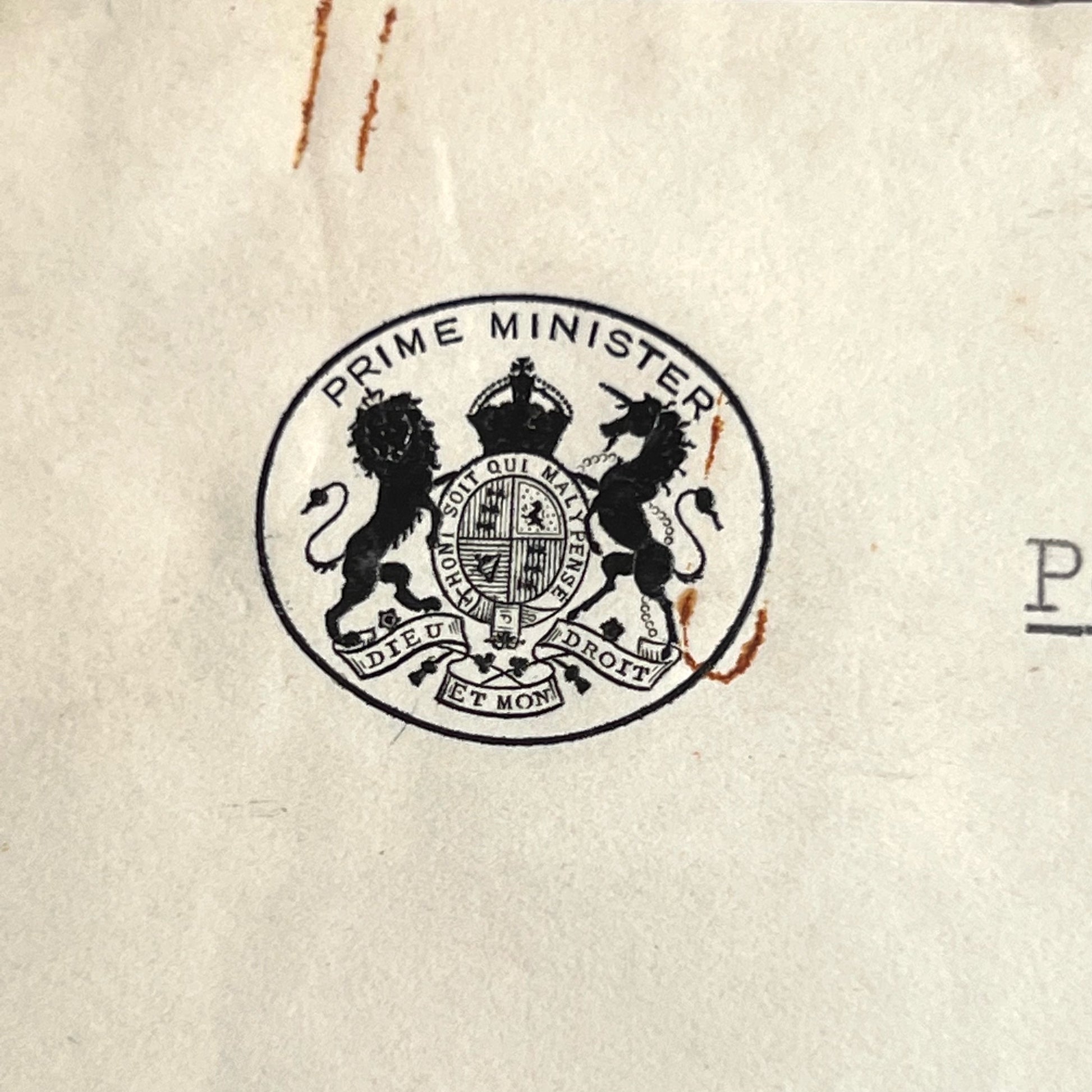 WINSTON S. CHURCHILL * PSA/DNA * Prime Minister Autograph Letter Signed *