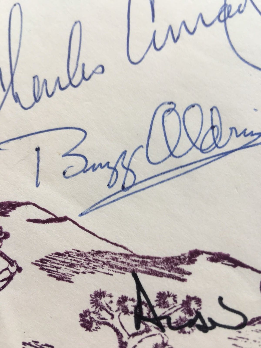 BUZZ ALDRIN * Charles CONRAD * Autograph Signed * Cachet Cover Apollo 11 & 12