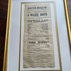 JOHN WILKES BOOTH * Authentic OTHELLO Playbill * 1864 * Abraham Lincoln