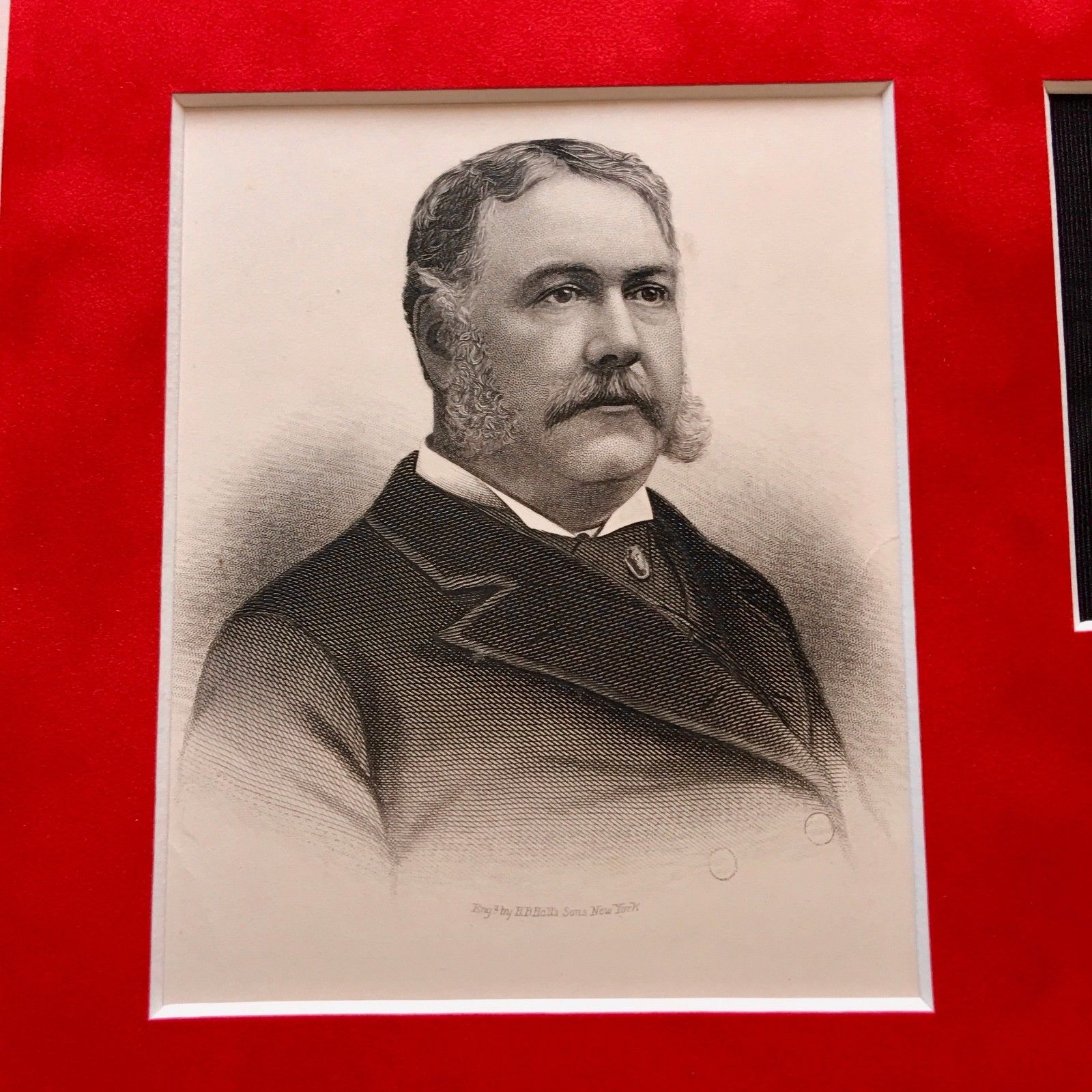 CHESTER A. ARTHUR * AUTOGRAPH White House * EXECUTIVE MANSION Card SIGNED