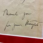 JOHN F. KENNEDY * PSA/DNA * WHITE HOUSE AUTOGRAPH Letter * Apollo + Soviets
