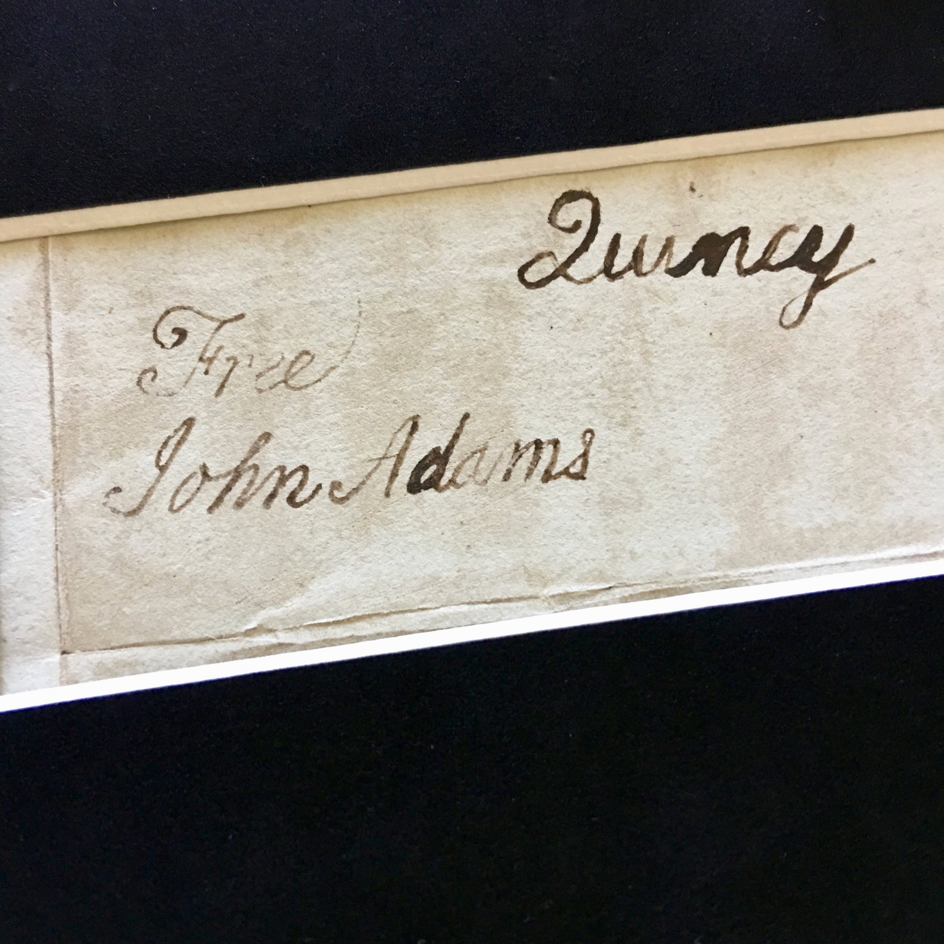 JOHN ADAMS * Scarce AUTOGRAPH Cut Signature SIGNED * JSA COA * 2nd President