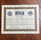 MICHAEL COLLINS * Nova Space COA * Original Watercolor Painting * Apollo 11