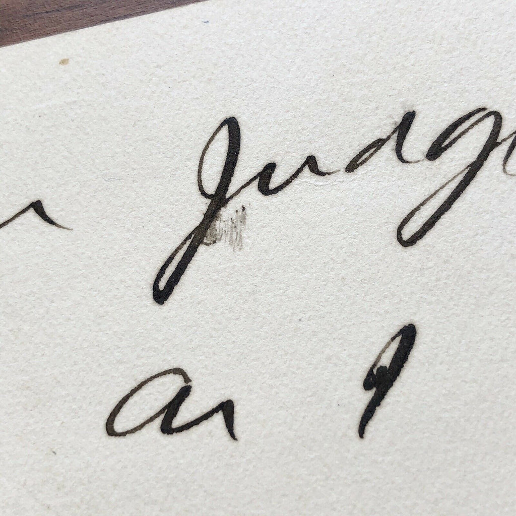 THEODORE ROOSEVELT * BAS * PSA * Autograph Letter Signed Denying Quote