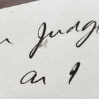 THEODORE ROOSEVELT * BAS * PSA * Autograph Letter Signed Denying Quote