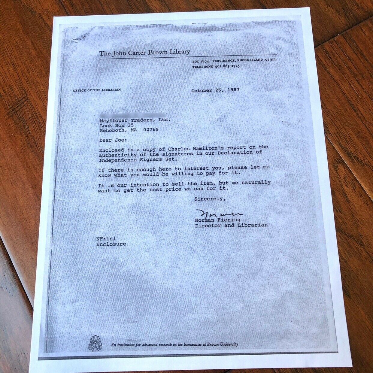 JOHN HANCOCK * PSA/DNA Charles Hamilton COA * BOLD AUTOGRAPH Signature * Signed