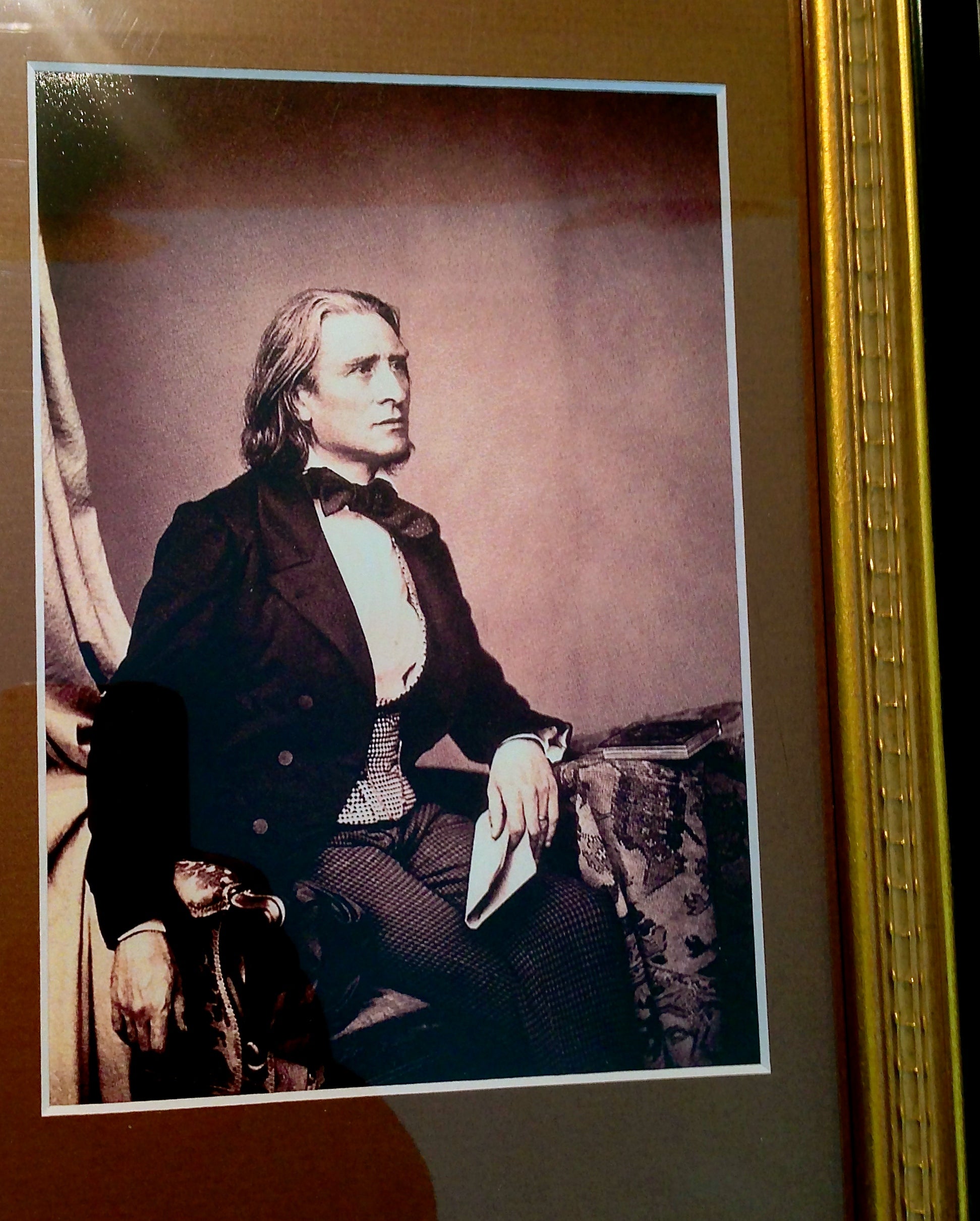 FRANZ LISZT Handwritten Autograph Envelope AUTHENTIC * RARE! * composer