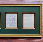 ABRAHAM LINCOLN * PSA * Autograph GETTYSBURG ADDRESS Souvenir Signed Signature