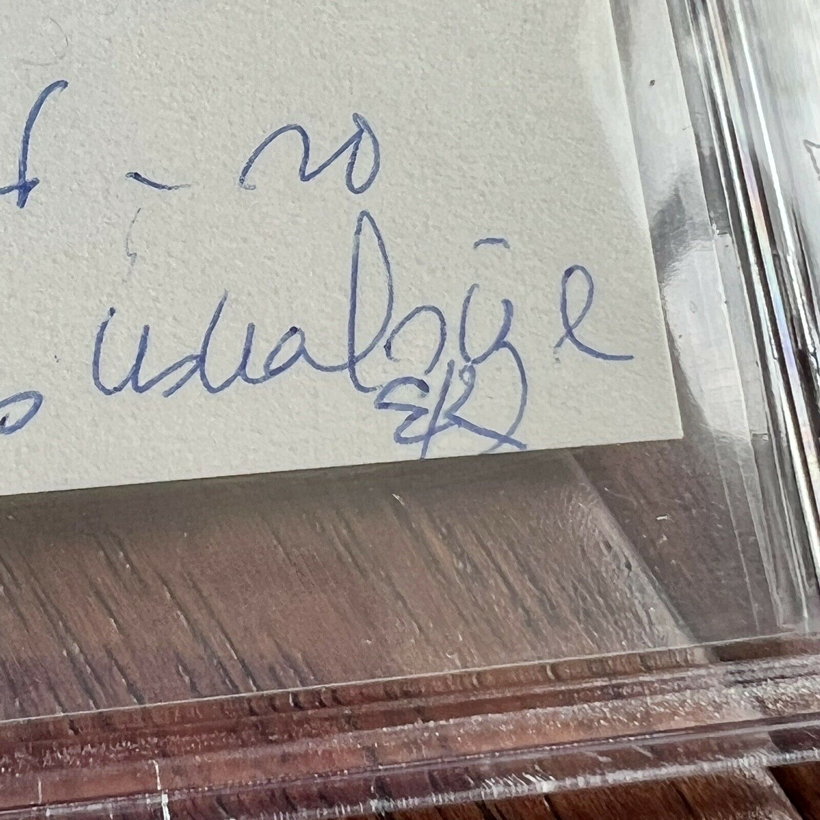 QUEEN ELIZABETH II * BAS * Hand Written AUTOGRAPH Buckingham Palace Note SIGNED