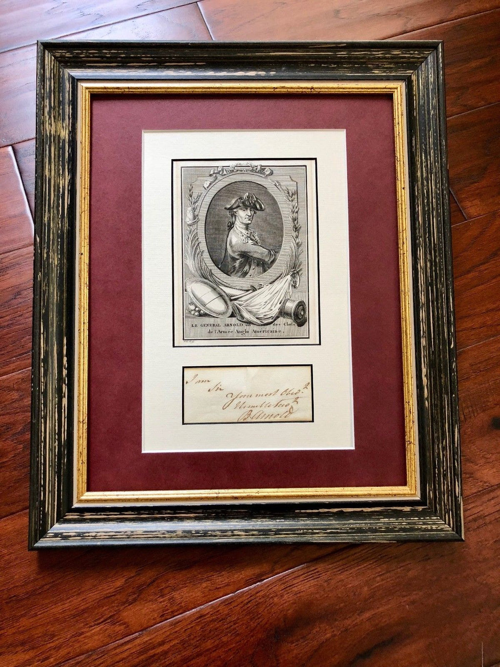 BENEDICT ARNOLD * AUTOGRAPH Note Signed * Revolutionary War TRAITOR * TREASON