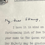 WINSTON S. CHURCHILL * PSA/DNA * Prime Minister Autograph Letter Signed *