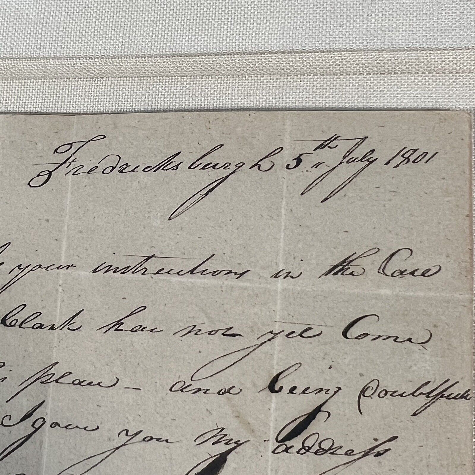 WILLIAM CLARK * PSA/DNA * Lewis & Clark Handwritten Autograph Letter Signed