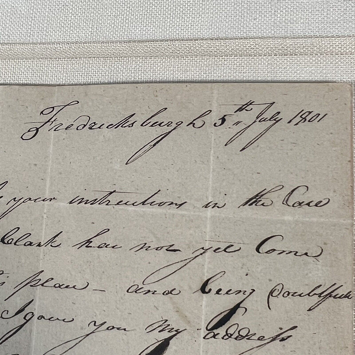 WILLIAM CLARK * PSA/DNA * Lewis & Clark Handwritten Autograph Letter Signed