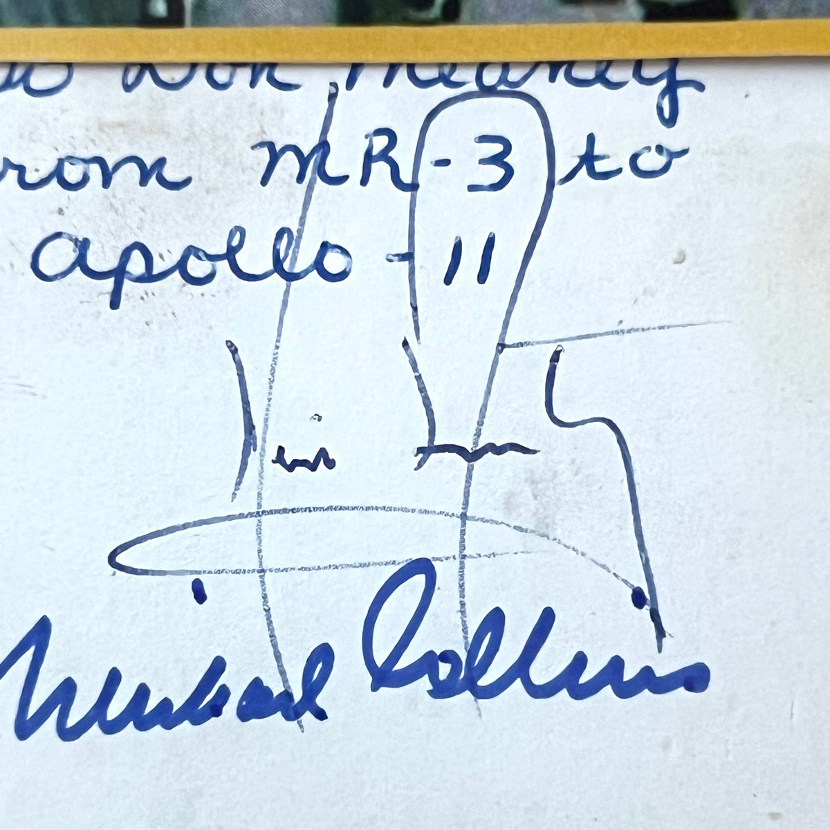 APOLLO 11 * PSA * Autograph Vintage 1969 Crew Signed Neil Armstrong Buzz Aldrin