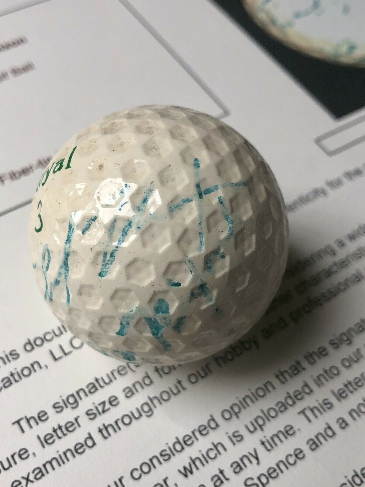RICHARD & PATRICIA NIXON * JSA LOA * Autograph Golf Ball Signed * President