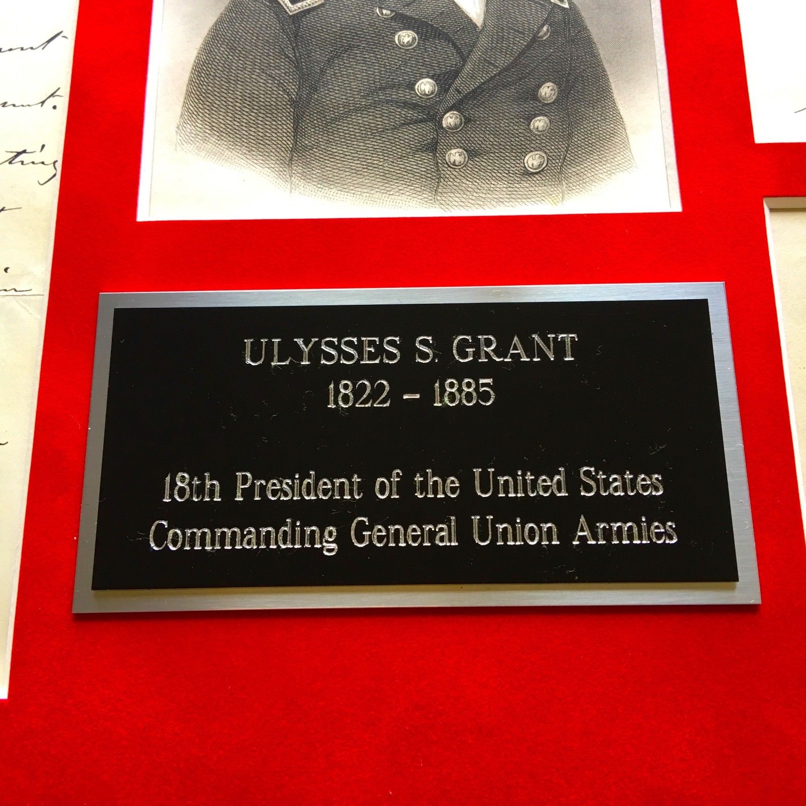 ULYSSES S. GRANT * PSA/DNA * Rare "Politics" 2 Page ALS* AUTOGRAPH Letter SIGNED