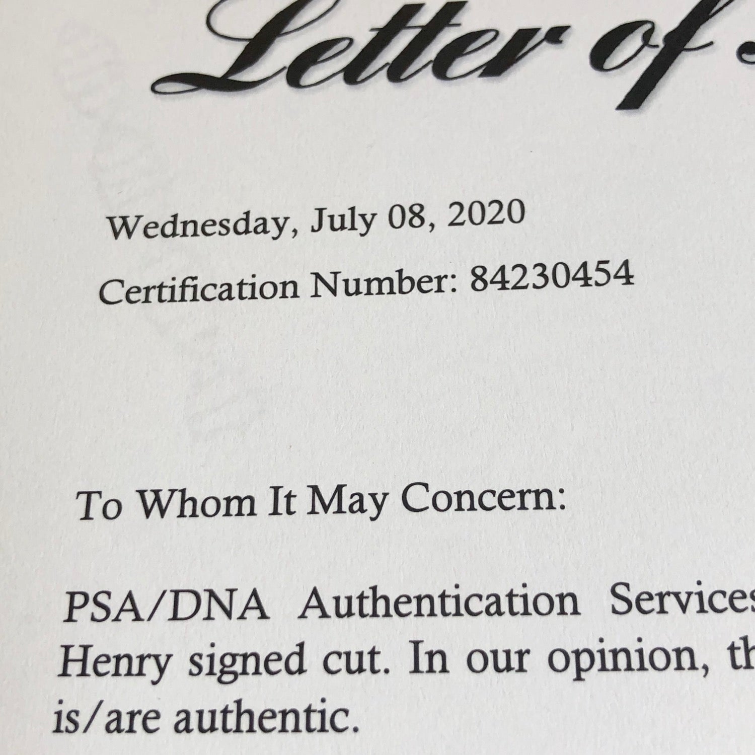 PATRICK HENRY * PSA/DNA * Encapsulated Autograph Cut From Land Grant Signed *