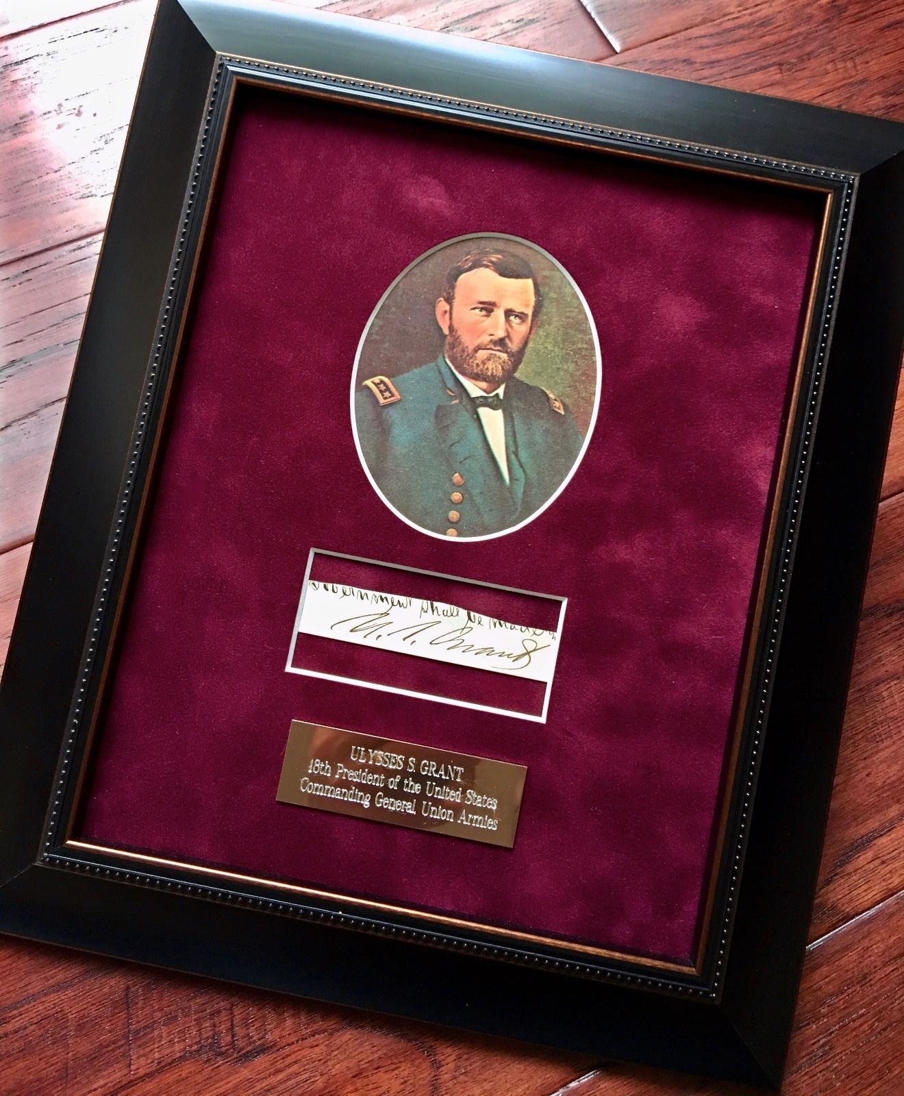 ULYSSES S. GRANT * JSA COA * AUTOGRAPH Executive Order Cut Signed * AS PRESIDENT
