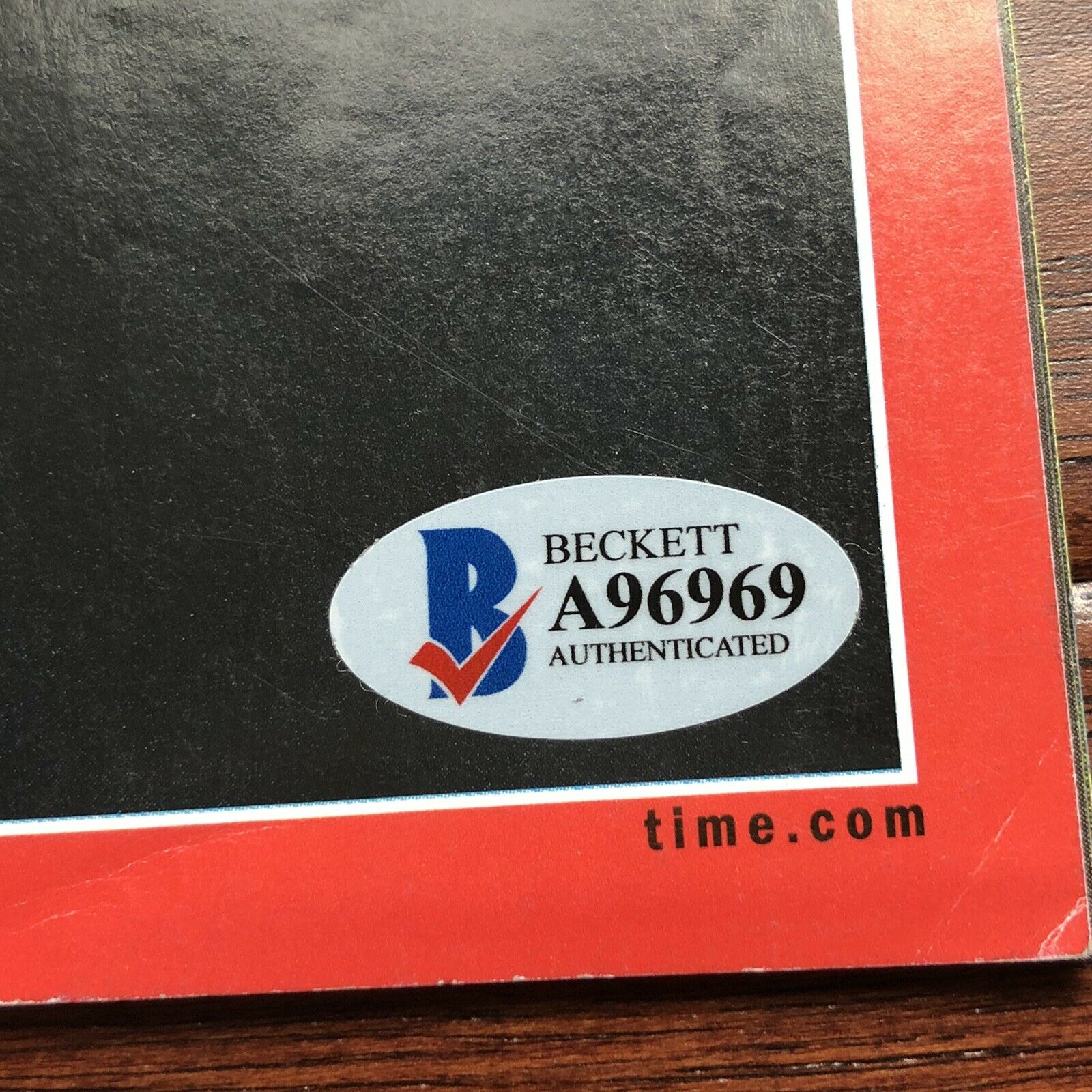 DONALD J TRUMP * Beckett BAS * Hand Signed Deal With It Time Magazine Autograph
