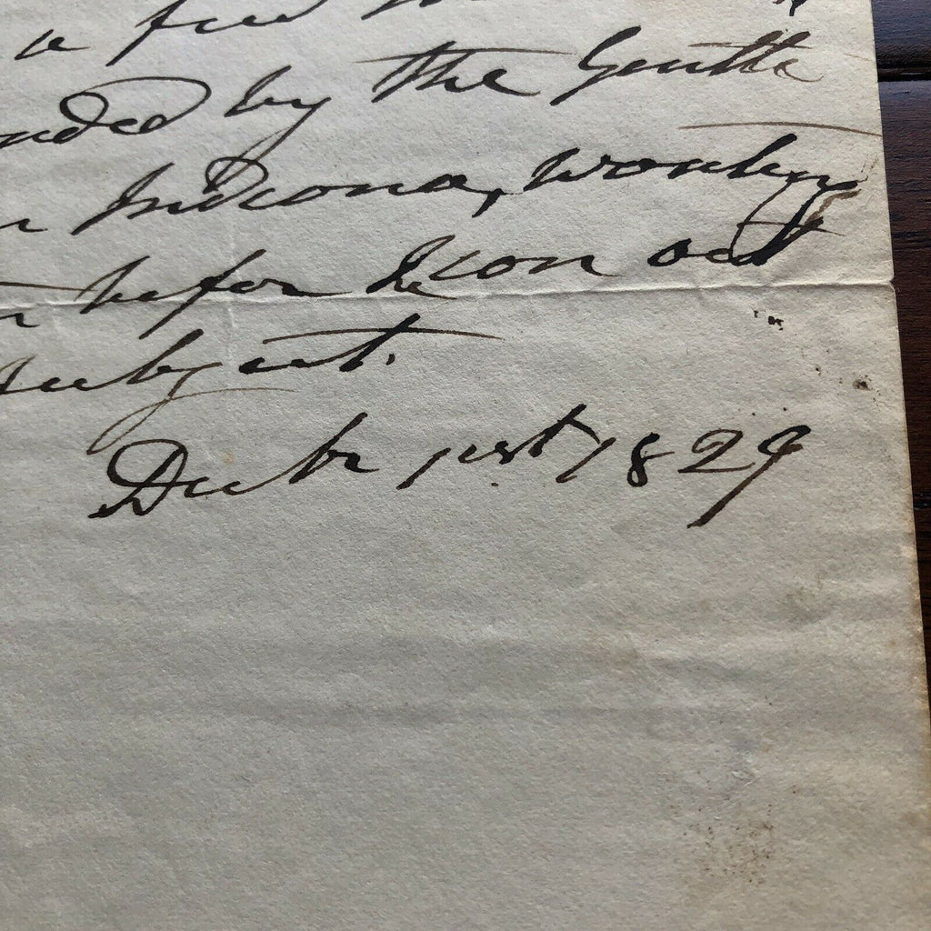ANDREW JACKSON * Autograph Note Signed to War Hero Joseph Graham * President