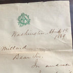 JAMES A. GARFIELD * PSA * Handwritten AUTOGRAPH Letter SIGNED