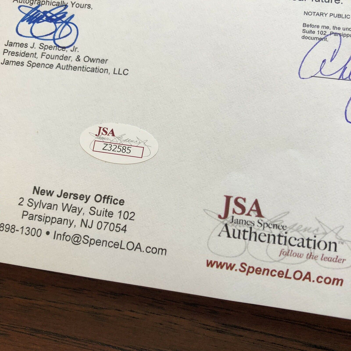 JOHN ADAMS * JSA COA * Scarce AUTOGRAPH Handwritten Note SIGNED * 2nd President