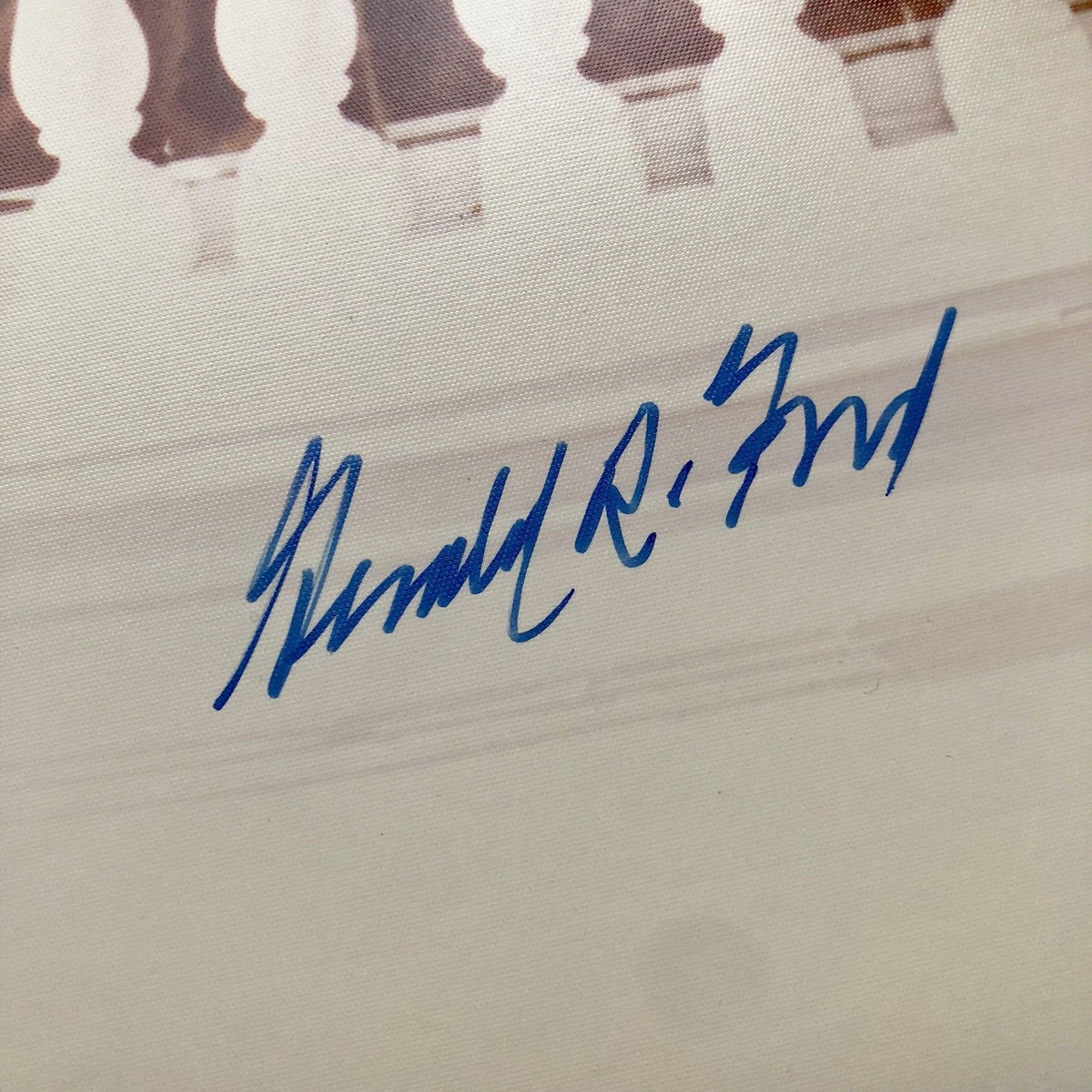 Jimmy CARTER & Gerald FORD * PSA/DNA * AUTOGRAPH Inauguration Day SIGNED PHOTO