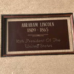 ABRAHAM LINCOLN * BAS 10 * Autograph Card Signed From EDWIN STANTON Collection